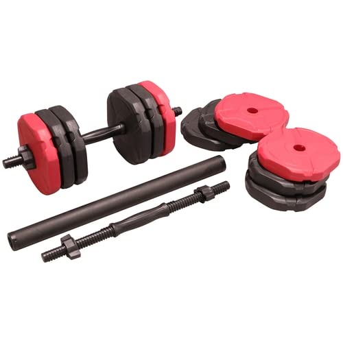 Amazon | [リーディングエッジ] 2WAYアーミーダンベル 10kg×2個＆連結